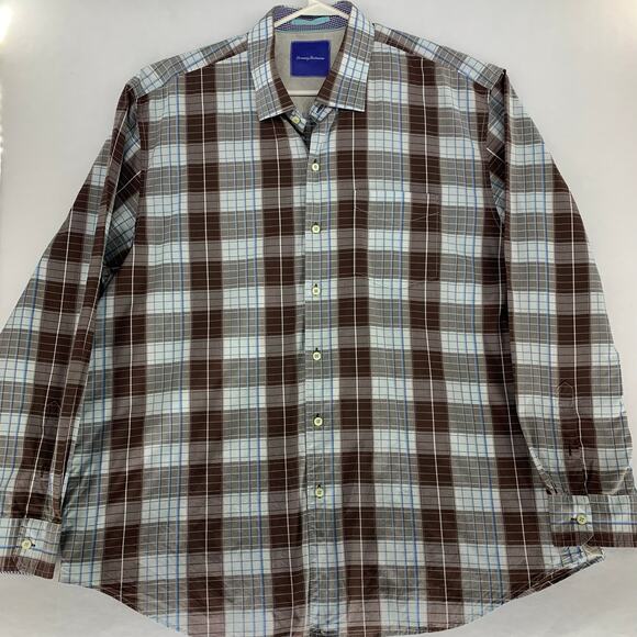 Tommy Bahama Mens Long Sleeve Casual Button Down Shirt Size XXL - Picture 1 of 16